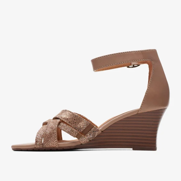 Clarks Cielo Charm<Women Wedges | Sandals & Flip Flops