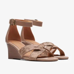 Clarks Cielo Charm<Women Wedges | Sandals & Flip Flops