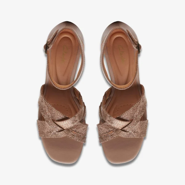 Clarks Cielo Charm<Women Wedges | Sandals & Flip Flops