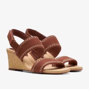 Clarks Kyarra Rose<Women Wedges | Sandals & Flip Flops