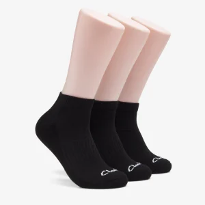 Clarks 3 Pack Athletic< Socks | Accessories