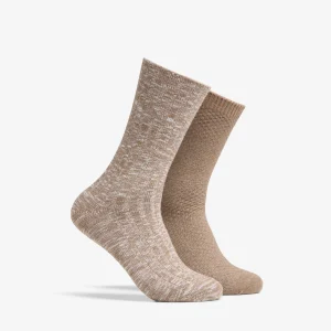 Clarks 2 Pack Marled Crew Sock< Socks | Accessories