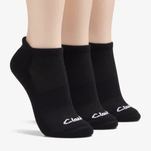 Clarks 3 Pack Solid Athletic Sock<Women Socks | Accessories