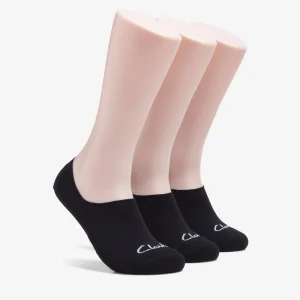 Clarks 3 pack Solid Liner Sock< Socks | Accessories