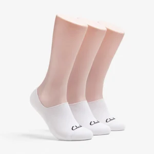 Clarks 3 pack Solid Liner Sock< Socks | Accessories