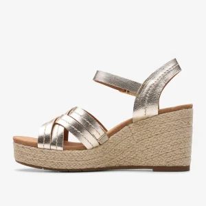 Clarks Sabina Strap<Women Wedges | Sandals & Flip Flops