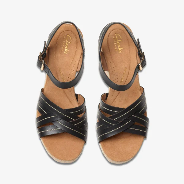 Clarks Sabina Strap<Women Wedges | Sandals & Flip Flops