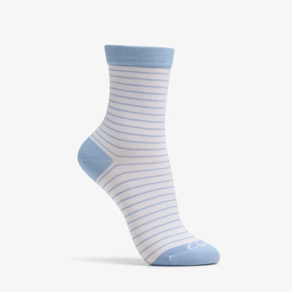 Clarks Stripe Crew Bamboo Sock<Women Socks | Accessories