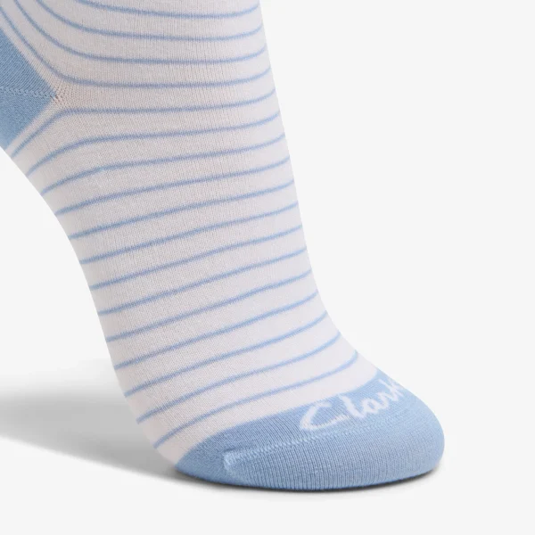 Clarks Stripe Crew Bamboo Sock<Women Socks | Accessories