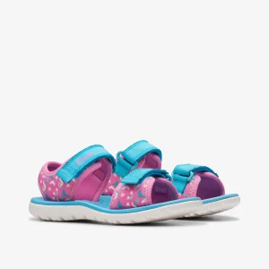 Clarks Surfing Tide Kid<Kids Sandals | Little Kids (Size 10.5-3)