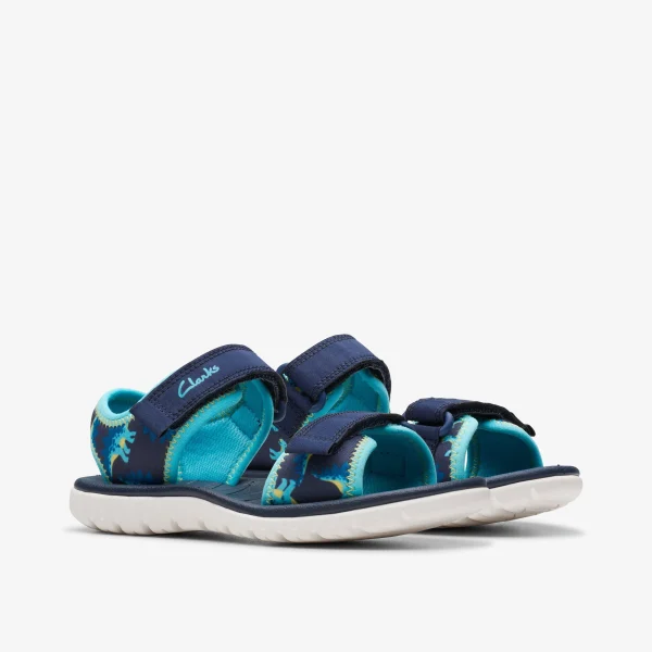 Clarks Surfing Tide Kid<Kids Sandals | Little Kids (Size 10.5-3)