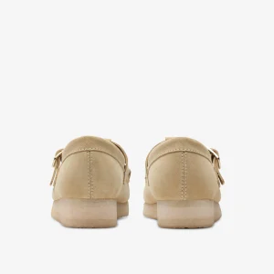 Clarks Wallabee T-Bar<Women Slip-Ons | Loafers & Oxfords